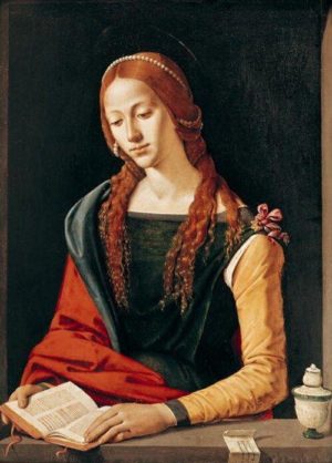 マグダラのマリア（ピエロ・ディ・コジモ作1490年）